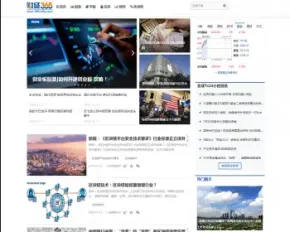 帝国cms7.5仿《财经365》源码 股票财经金融行情门户网站模板 股票推荐 股票行情