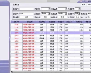 Java服装进销存源码服装行业进销存源码进销存源码