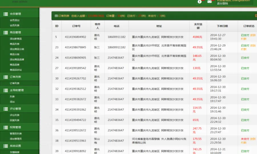 PHP仿1号店商城源码