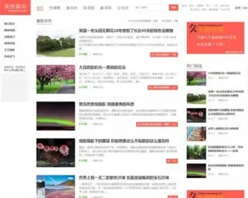 帝国CMS仿阿里百秀博客新闻网站源码带后台 自适应手机HTML5模板