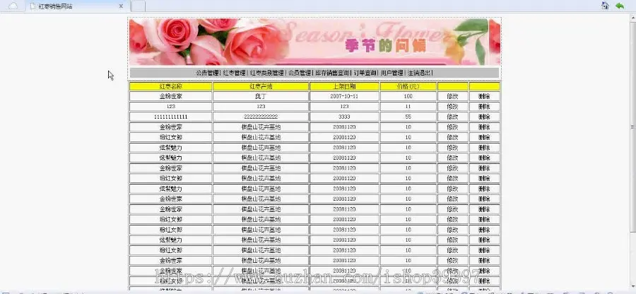 【毕设】jsp251红枣销售网站sqlserver毕业设计