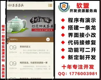 响应式精品茶具实木茶盘销售网站模板/易优eyoucms新版内核/多端/送14插件【yy25】