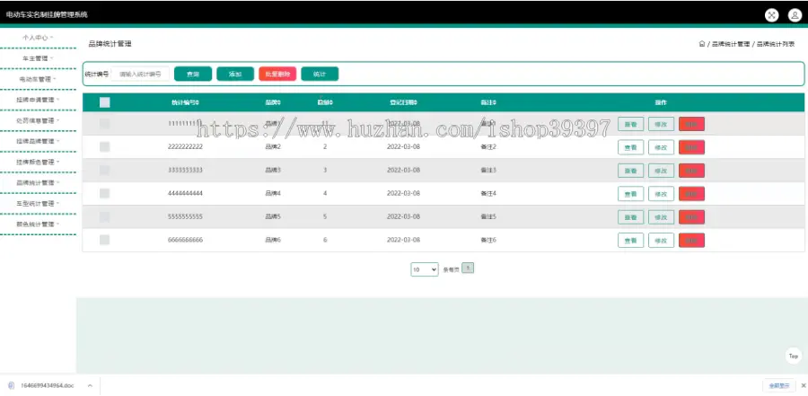 毕设java电动车实名制挂牌管理系统ssm jsp web有文档2815毕业设计