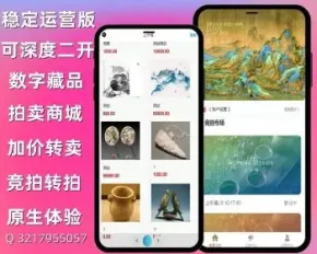 NFT数字艺术藏品抢拍溢价商城系统源码/数字藏品委托寄售商城/藏品拆分/点对点交易