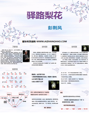 《驿路梨花》PPT课文课件下载