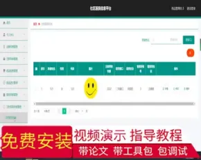 毕设springboot040社区医院信息平台毕业设计