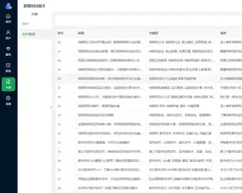 seo助手 批量生成发布营销文章 引擎优化推广程序