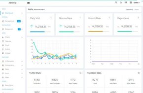 AdminX后台管理网站模板