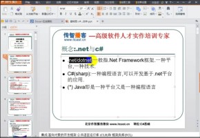 精品奉献传智播客（C#.Net）