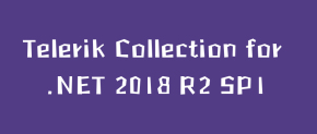 Telerik Collection for .NET 2018 R2 SP1