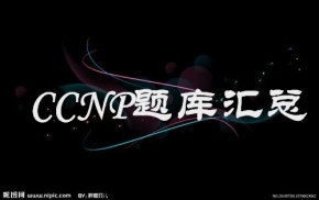 CCNP题库汇总